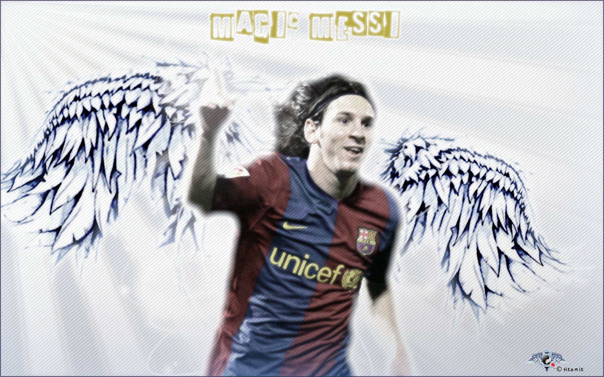 Fonds d'cran Sports - Loisirs Football Magic Messi