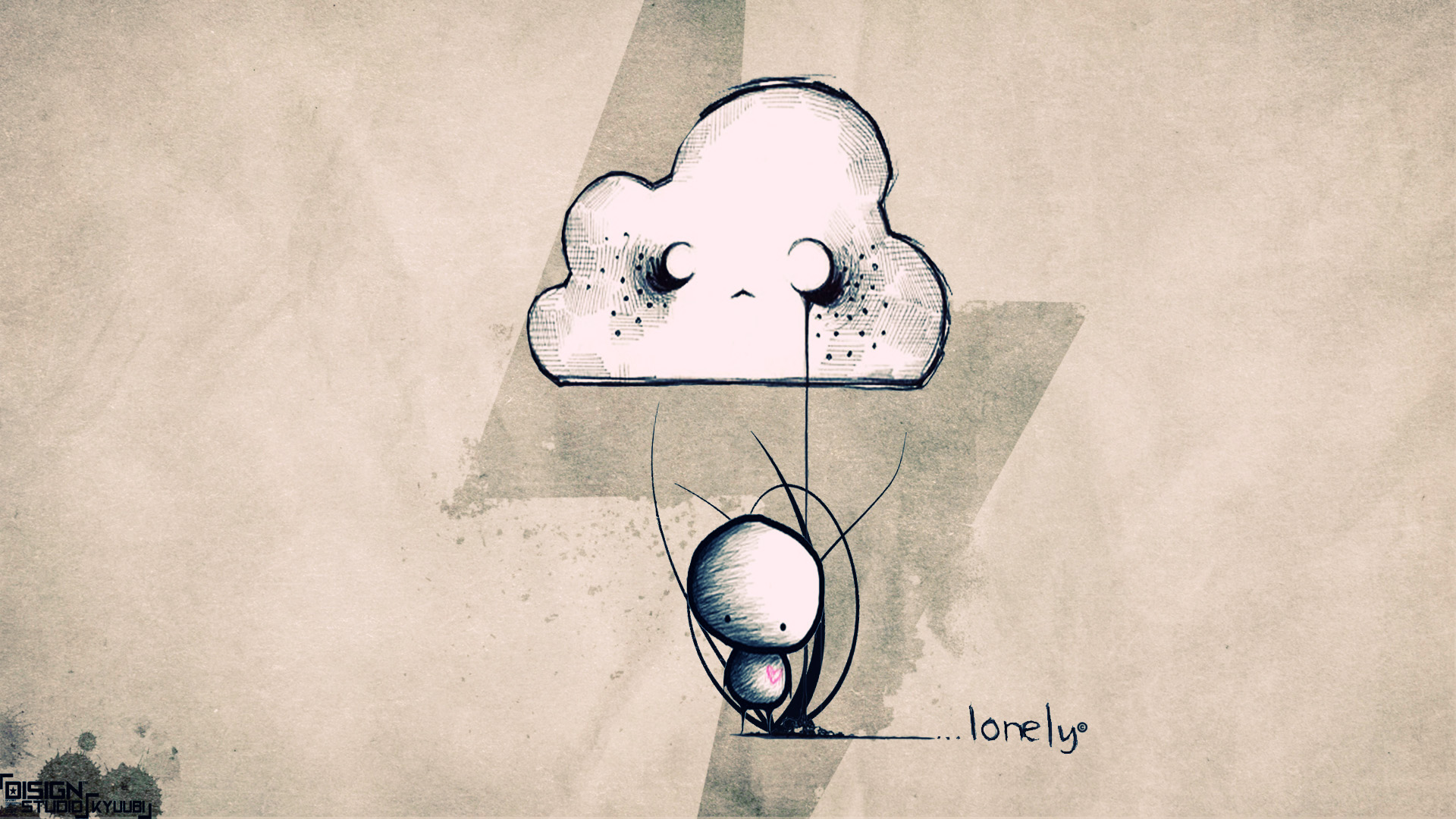 Wallpapers Digital Art Characters lonely