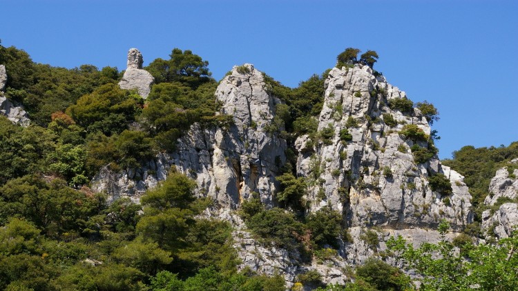 Wallpapers Nature Cliffs dentelles montmirail