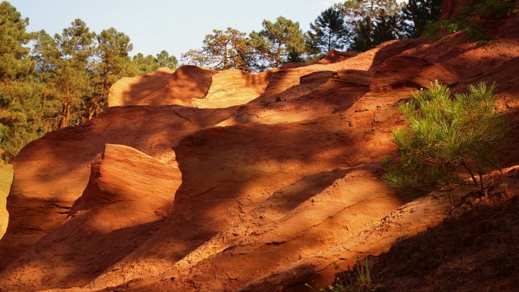 Wallpapers Nature Cliffs ocre est la couleur