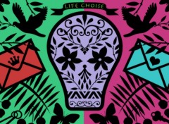 Wallpapers Digital Art Calavera Life choise