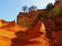 Fonds d'cran Nature carriere ocre