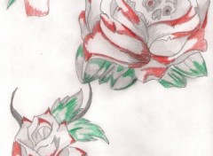 Wallpapers Art - Pencil roses