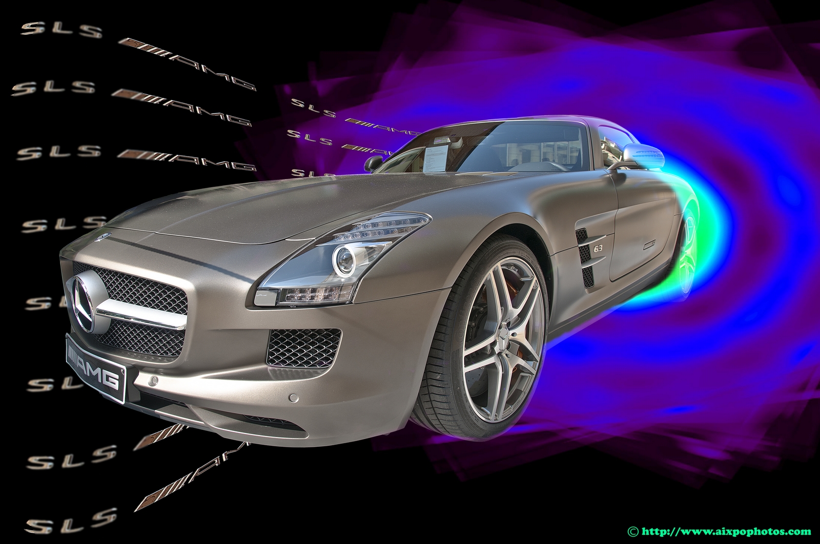 Fonds d'cran Voitures Mercedes Mercedes SLS AMG