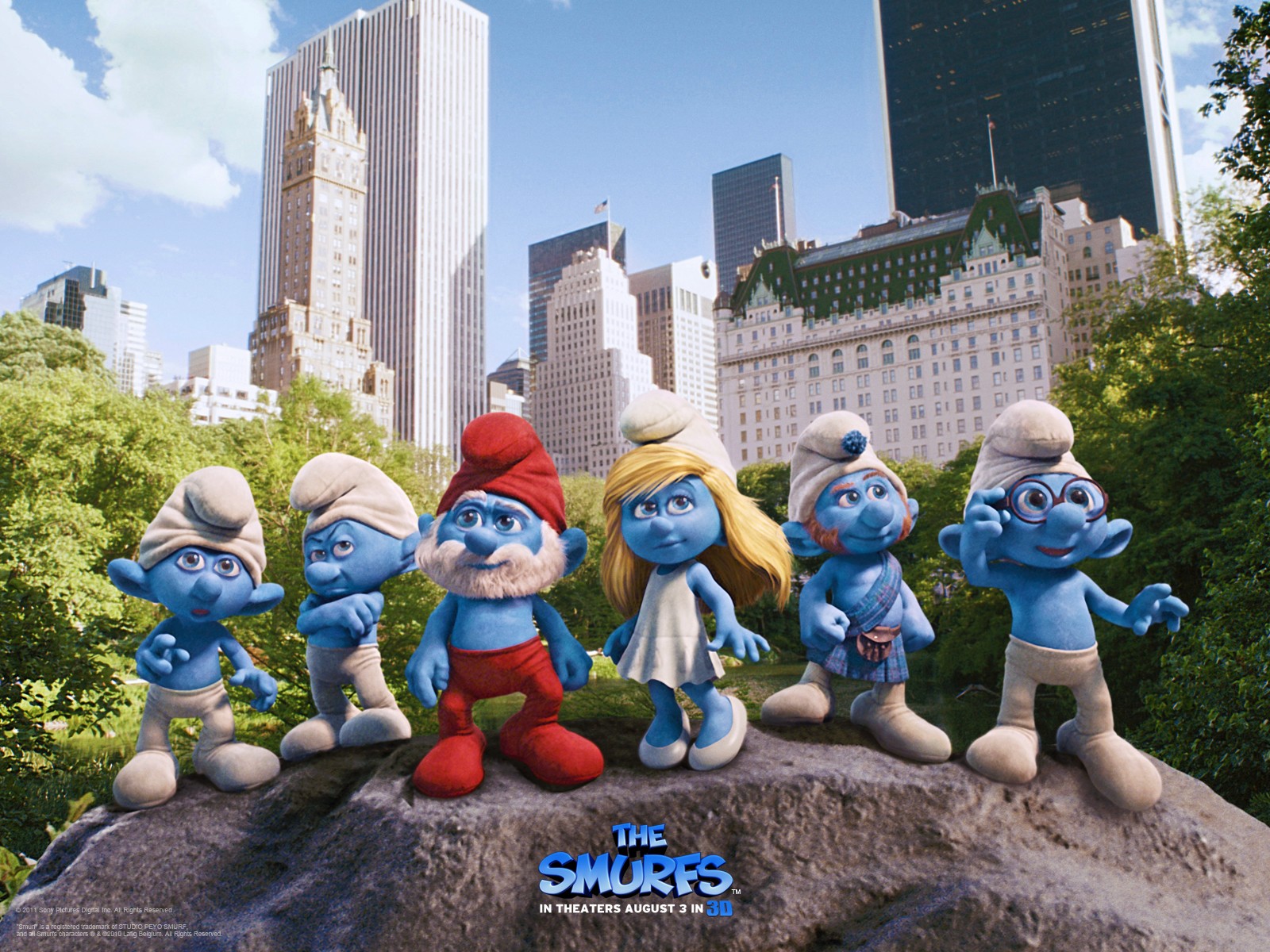 Wallpapers Movies The Smurfs Les Schtroumpfs