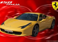 Fonds d'cran Voitures Ferrari 458 Italia