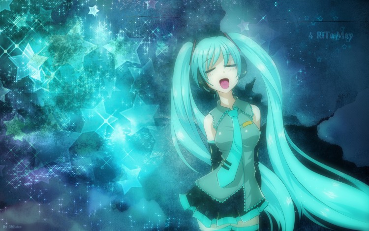 Wallpapers Manga Vocalods Singing Stars