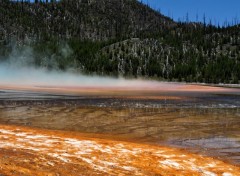 Fonds d'cran Nature Geyser  Yellowstone