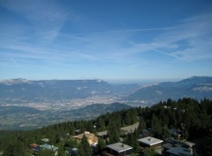 Fonds d'cran Voyages : Europe Chamrousse - Vue sur Grenoble -  Jour