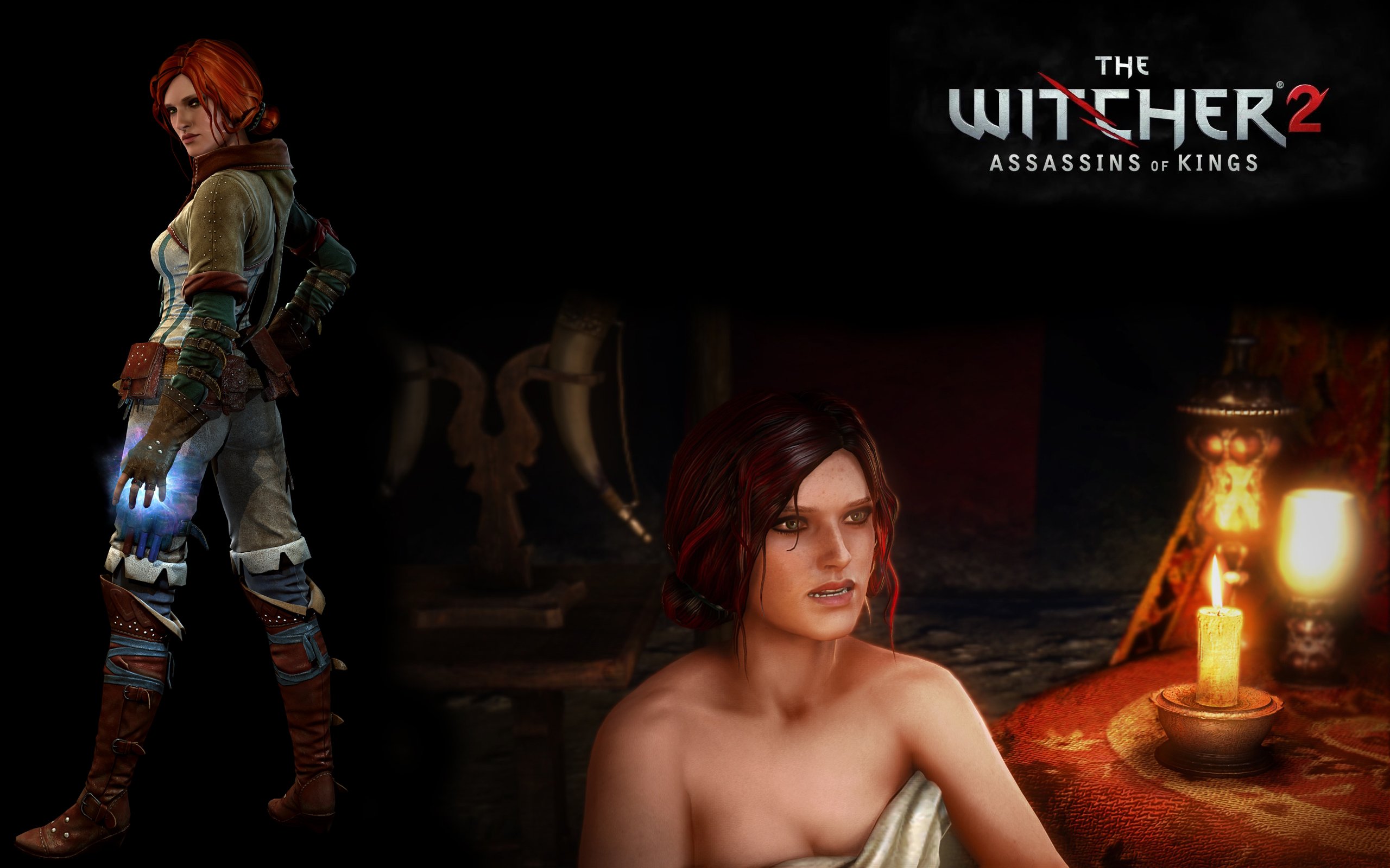 Fonds d'cran Jeux Vido The Witcher The Witcher 2 - Triss