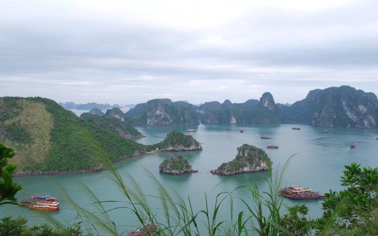 Fonds d'cran Voyages : Asie Vietnam BAIE D HALONG