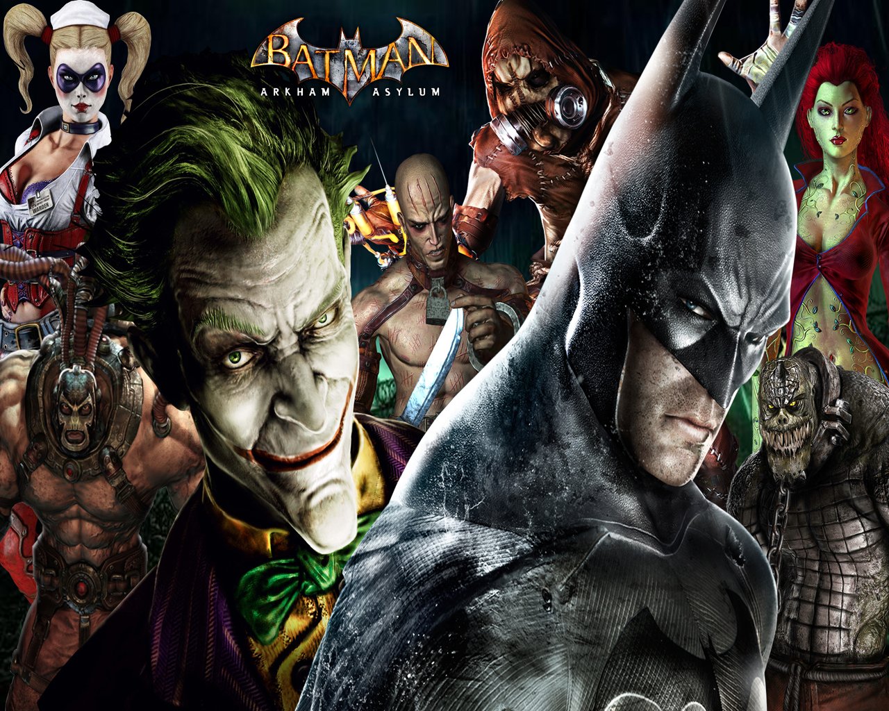 Fonds d'cran Jeux Vido Batman Arkham Asylum Batman: Arkham Asylum