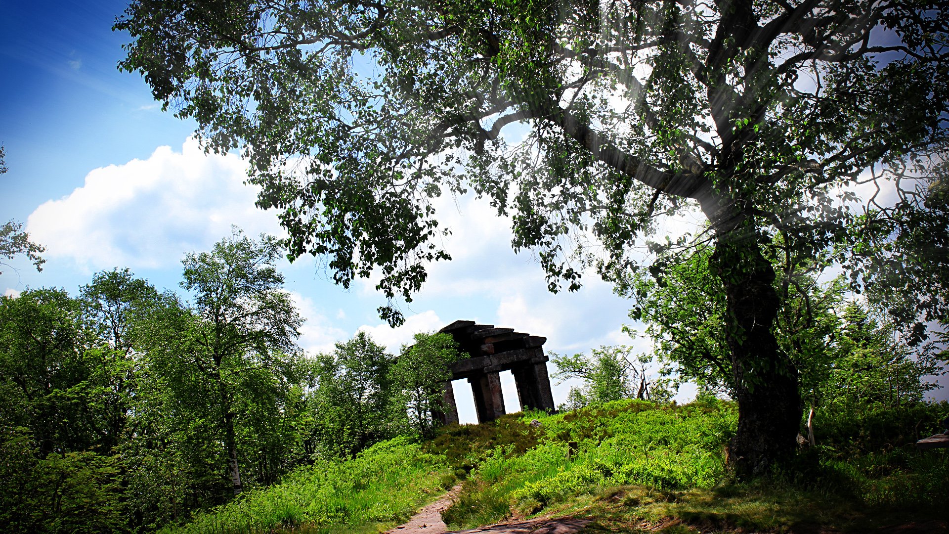 Wallpapers Nature Landscapes temple