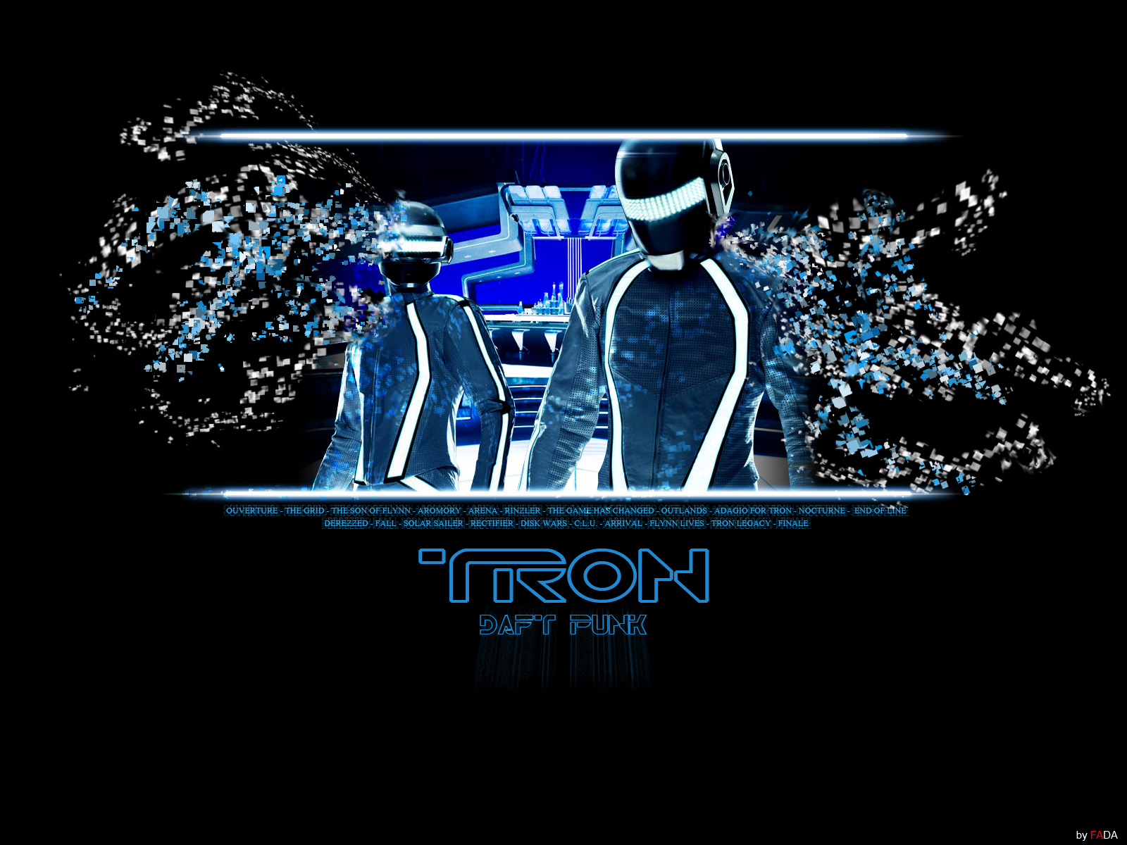 Wallpapers Music Daft Punk Daft Punk - Tron Legacy