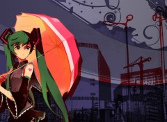 Fonds d'cran Manga Miku Night