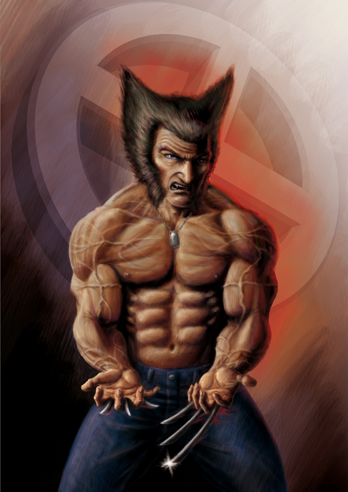 Fonds d'cran Art - Numrique BD wolverine