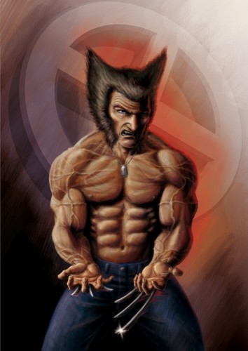 Wallpapers Digital Art Comics wolverine