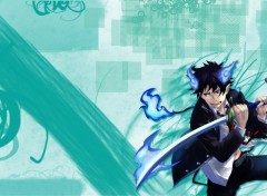 Fonds d'cran Manga Blue exorcist