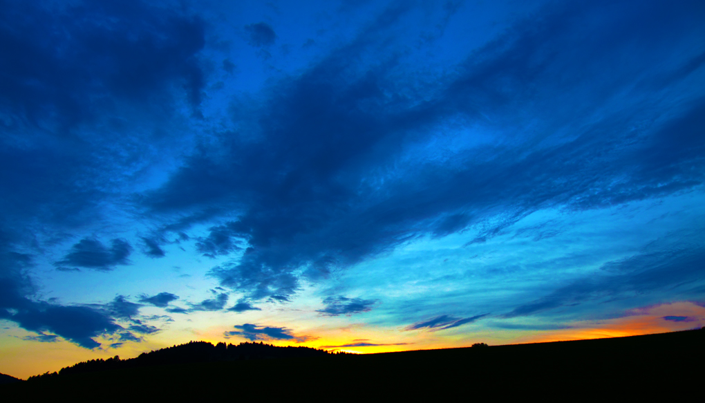 Wallpapers Nature Skies - Clouds Blue note