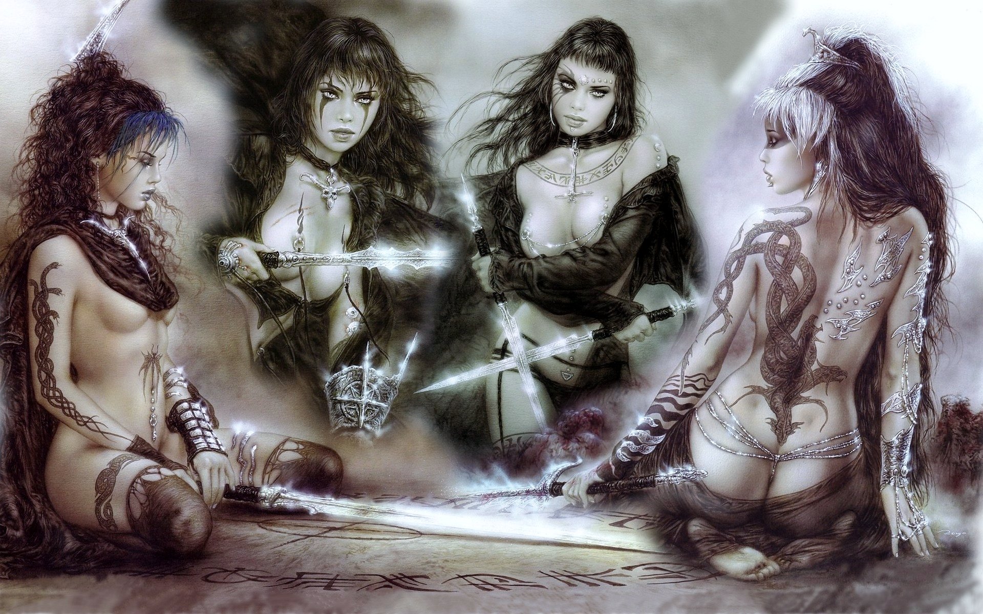 Wallpapers Fantasy and Science Fiction Warriors luis royo