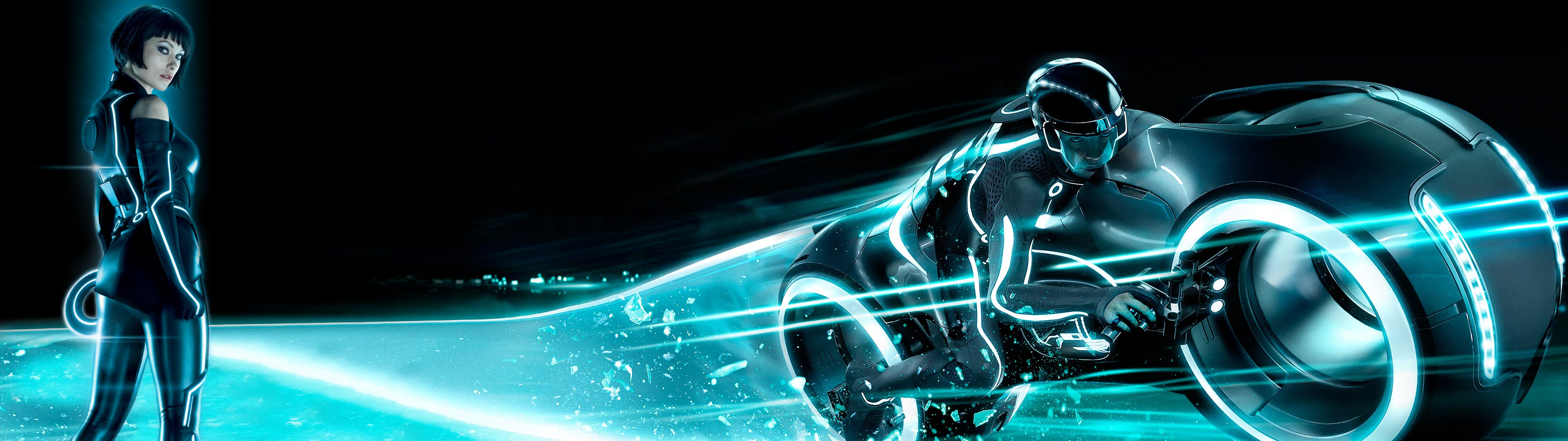 Fonds d'cran Cinma Tron Legacy Quorra look