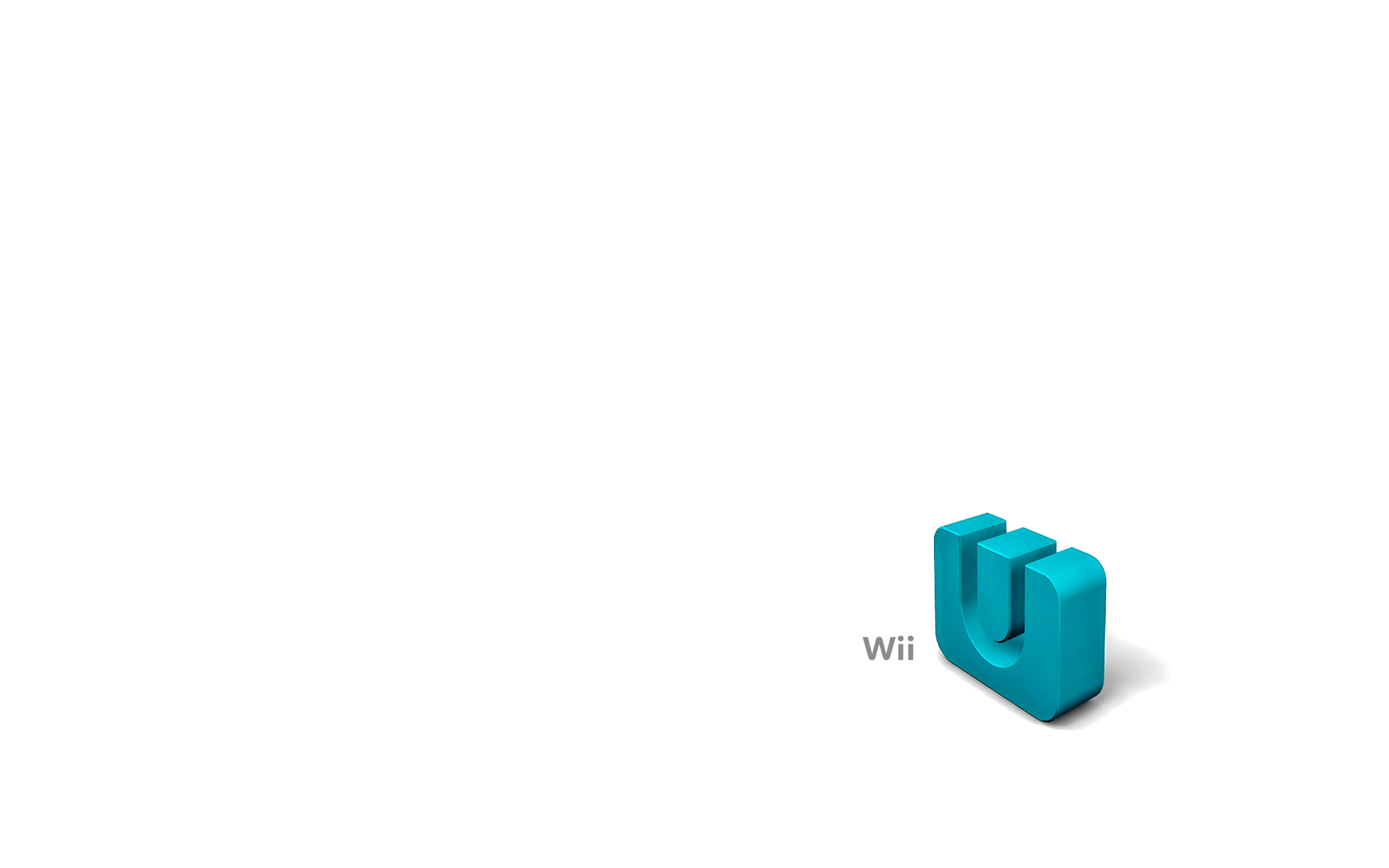 Fonds d'cran Jeux Vido Nintendo Wii U U logo