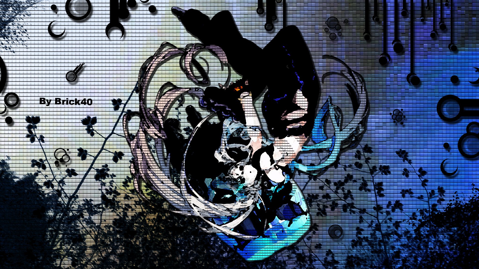 Wallpapers Manga Black Rock Shooter Blue Rock