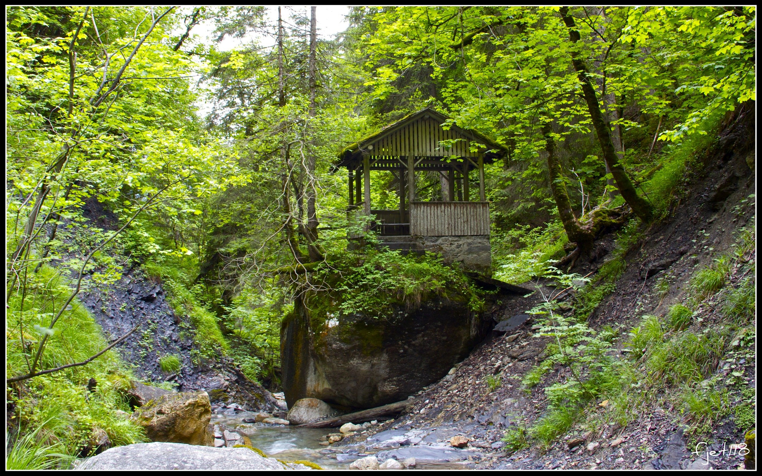 Fonds d'cran Constructions et architecture Cabanes - Cabines Une Cabane