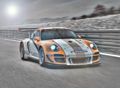 Wallpapers Cars Porsche GT3 R 2011 by bewall.com