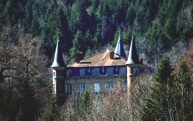 Fonds d'cran Constructions et architecture Chteaux - Palais chateau de Valinches ,Loire 42