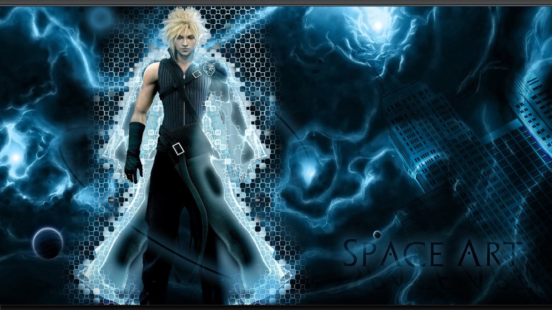 Fonds d'cran Jeux Vido Final Fantasy VII Space Art