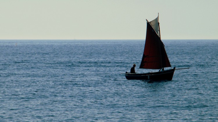 Wallpapers Boats Sailboats voile rouge