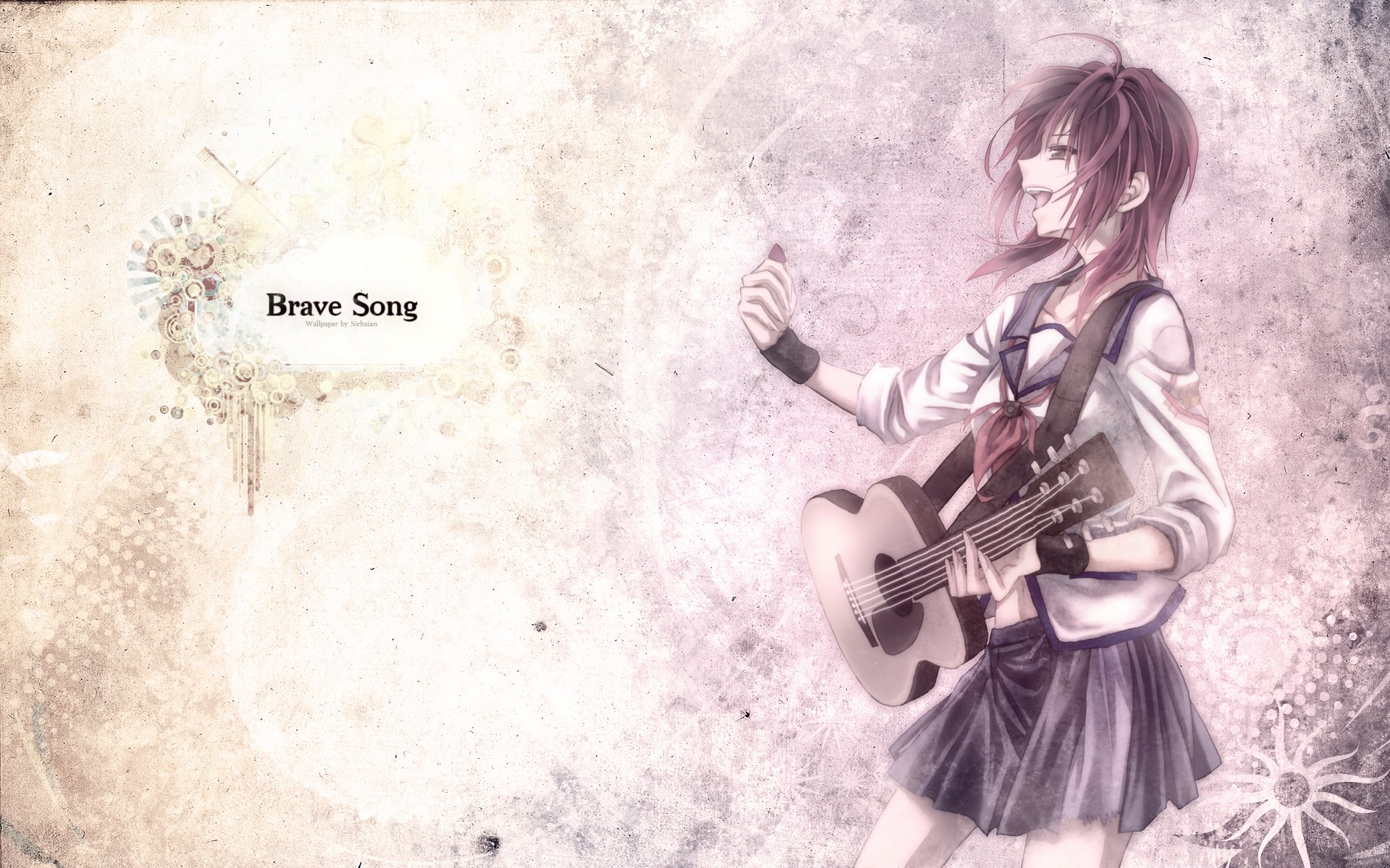 Wallpapers Manga Angel Beats Brave Song