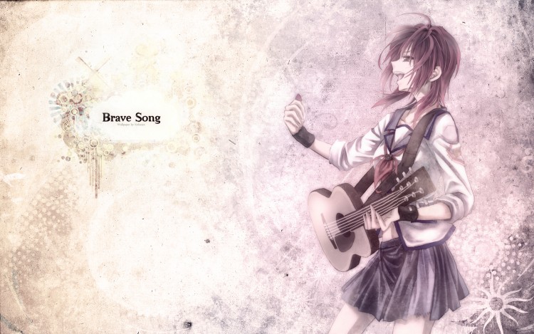 Fonds d'cran Manga Angel Beats Brave Song