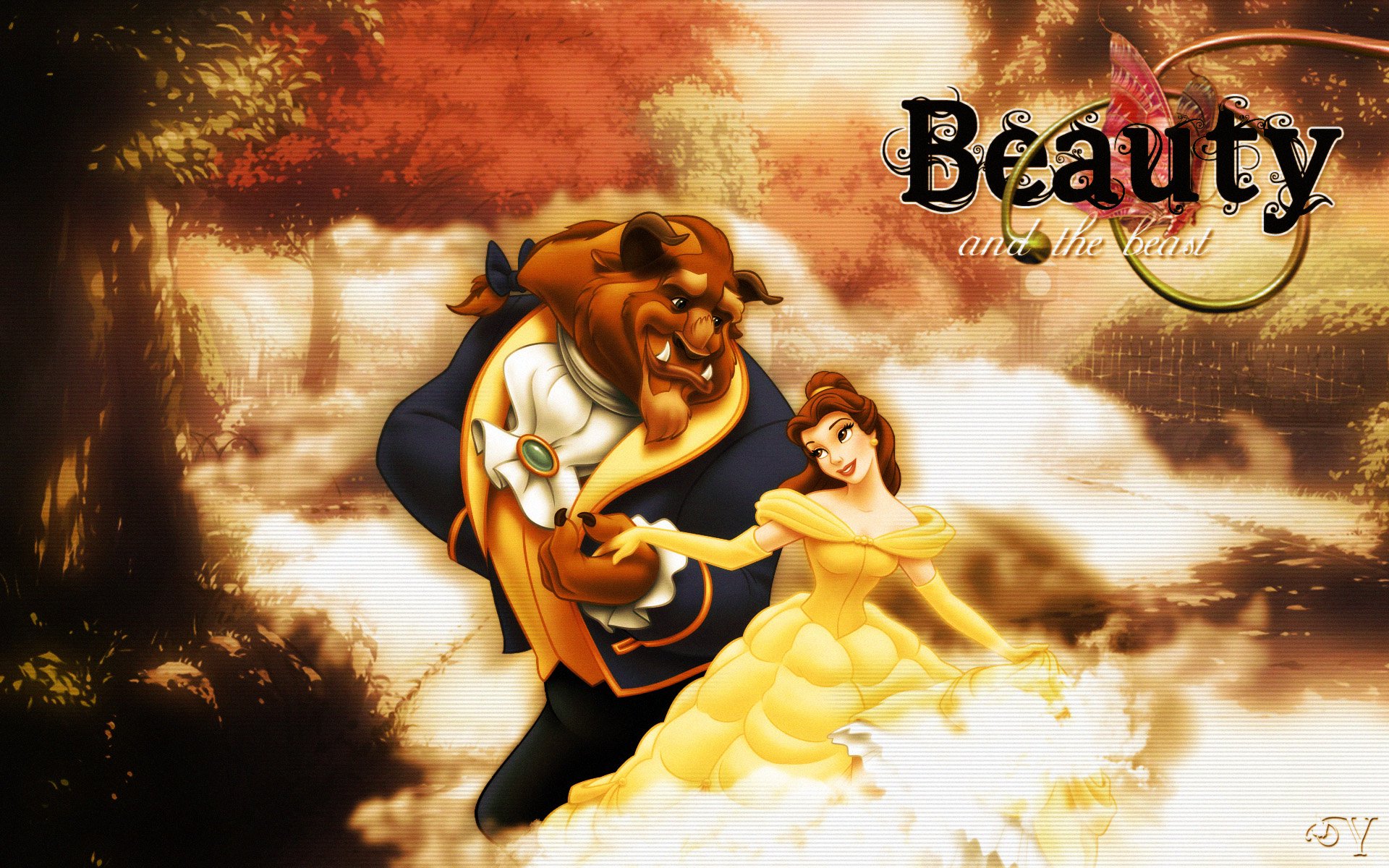 Fonds d'cran Dessins Anims La Belle et la Bte Beauty and the beast