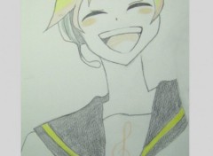 Wallpapers Art - Pencil Len Kagamine