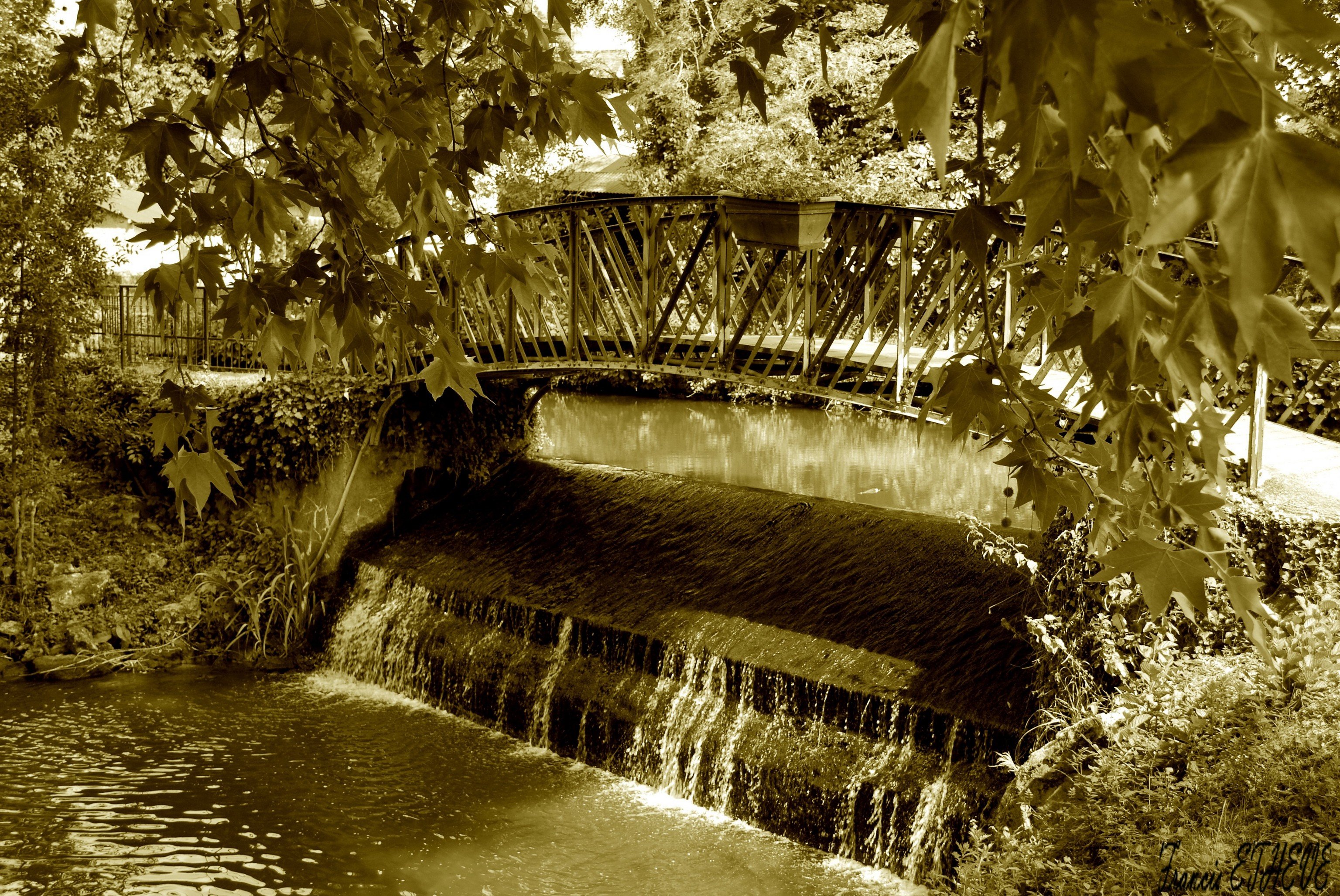 Wallpapers Constructions and architecture Bridges - Aqueduct Petit pont