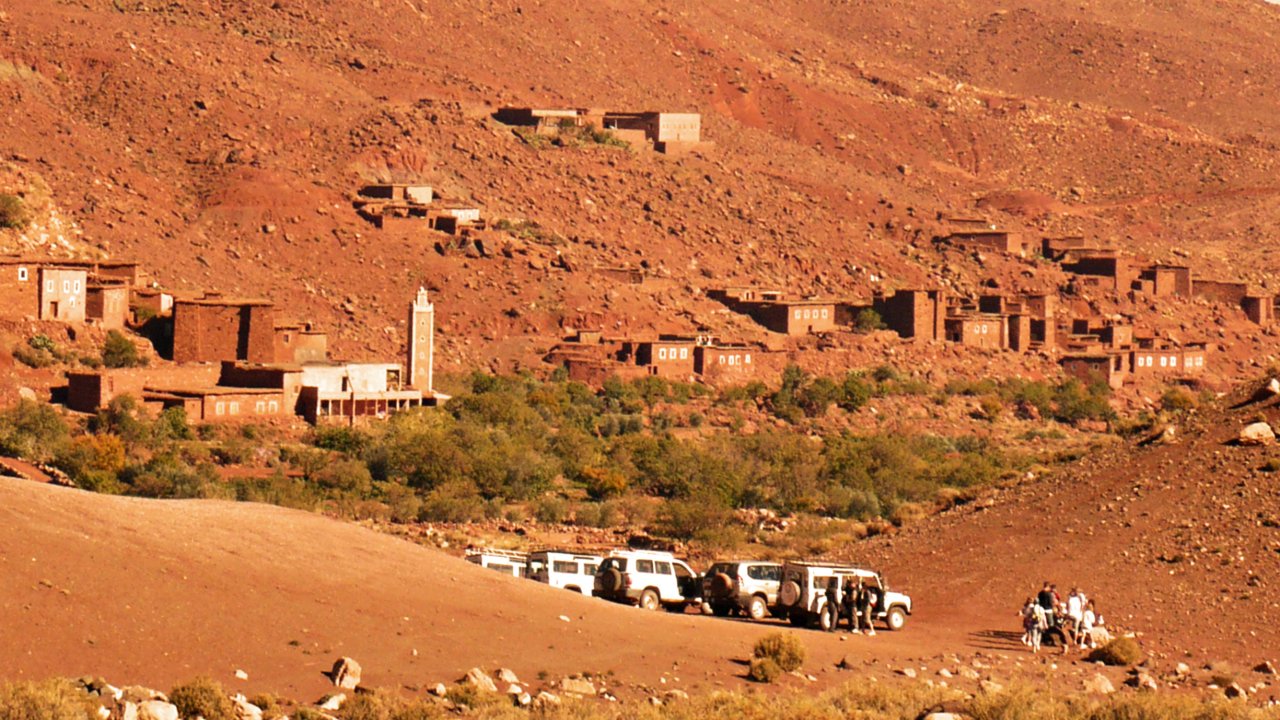 Wallpapers Trips : Africa Morocco village en montagne