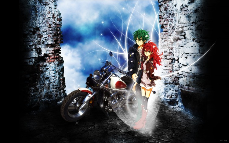 Wallpapers Manga Miscellaneous Biker Love