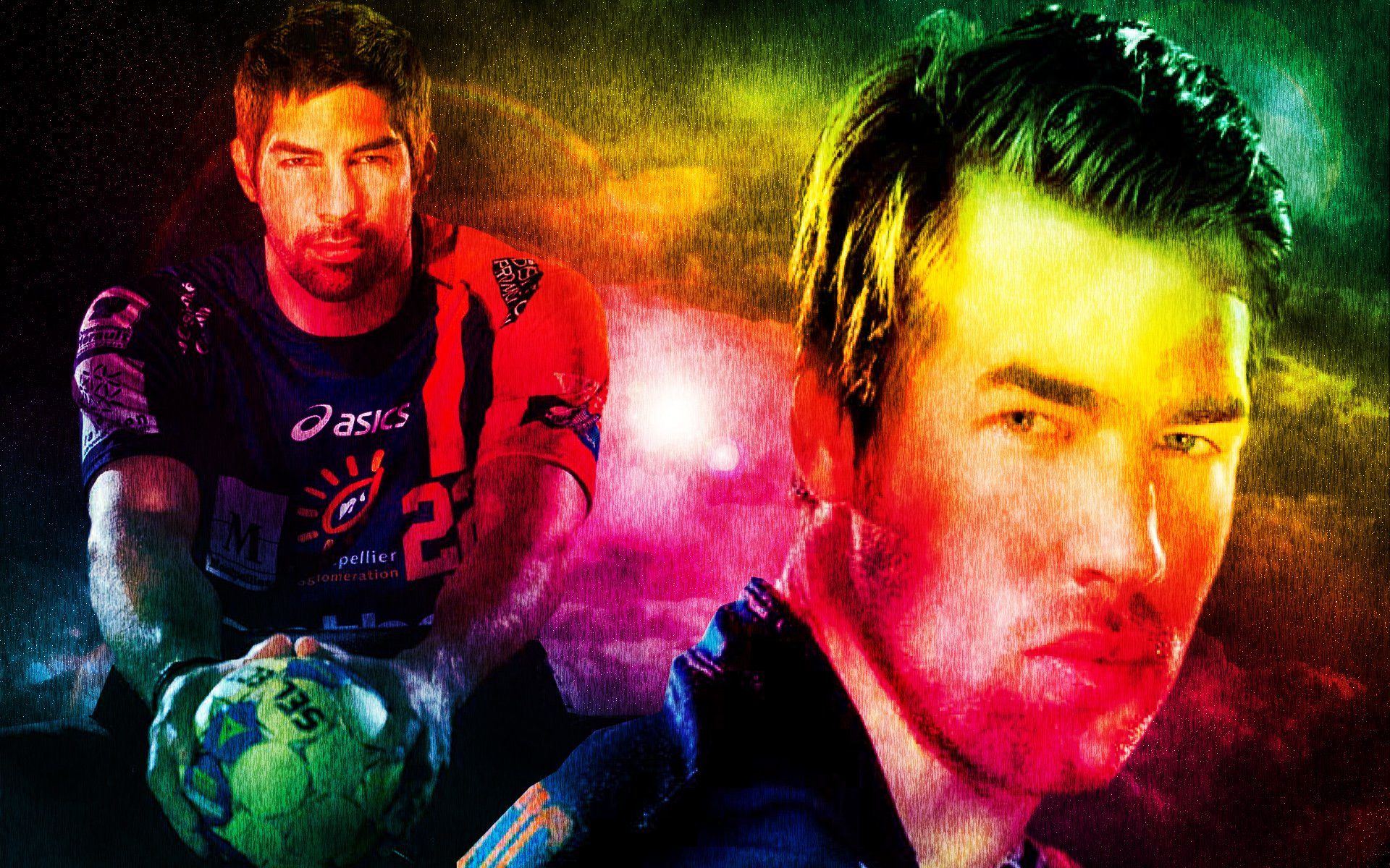 Fonds d'cran Sports - Loisirs Handball Les frres KARABATIC