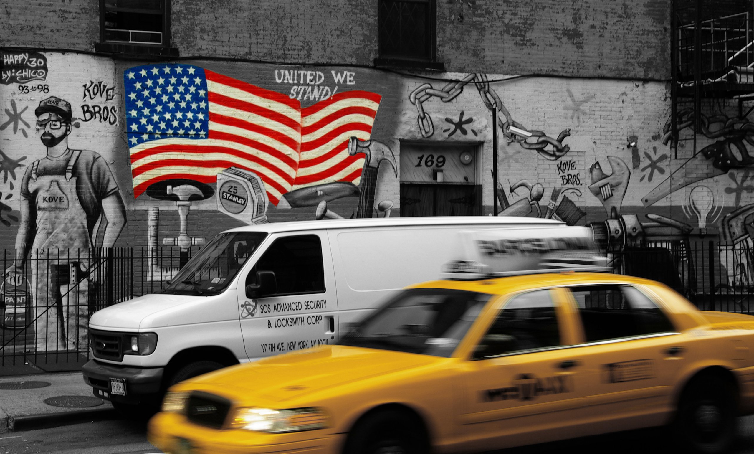 Wallpapers Trips : North America United-States United Taxi