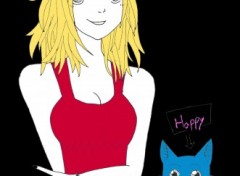 Wallpapers Art - Pencil lucy et happy