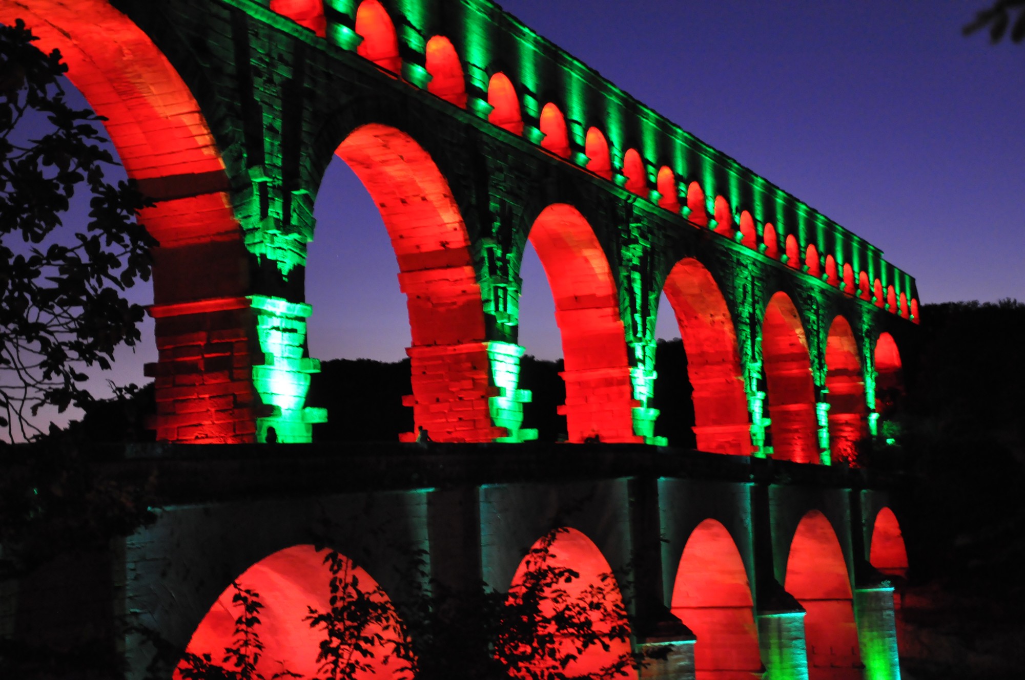 Wallpapers Constructions and architecture Bridges - Aqueduct Merveilleux Pont-du-Gard