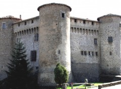 Fonds d'cran Constructions et architecture chateau-fort de Chalmazel 