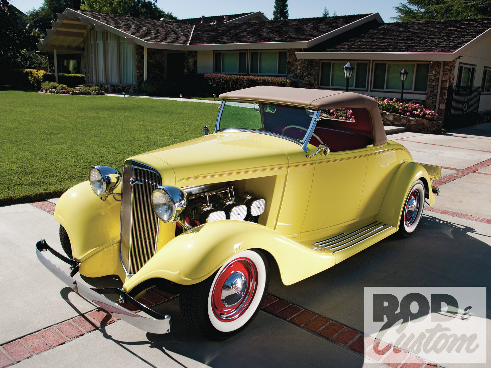 Fonds d'cran Voitures Hot Rods chevy roadster (1933)