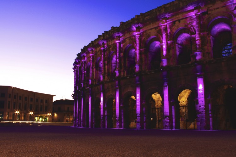 Wallpapers Constructions and architecture Buildings Arenes de Nimes