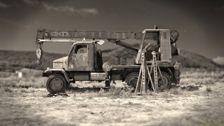 Fonds d'cran Transports divers Camions V3S-La machine ternelle.