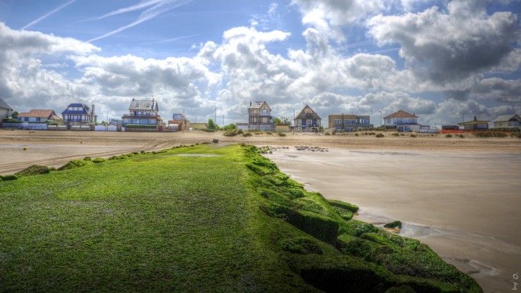 Fonds d'cran Nature Mers - Ocans - Plages Plage Deauville