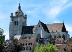 Fonds d'cran Constructions et architecture Basilique Notre Dame de Dole (39)