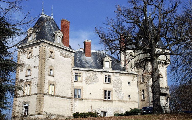 Fonds d'cran Constructions et architecture Chteaux - Palais Chateau de st Bonnet les Oules ,Loire 42